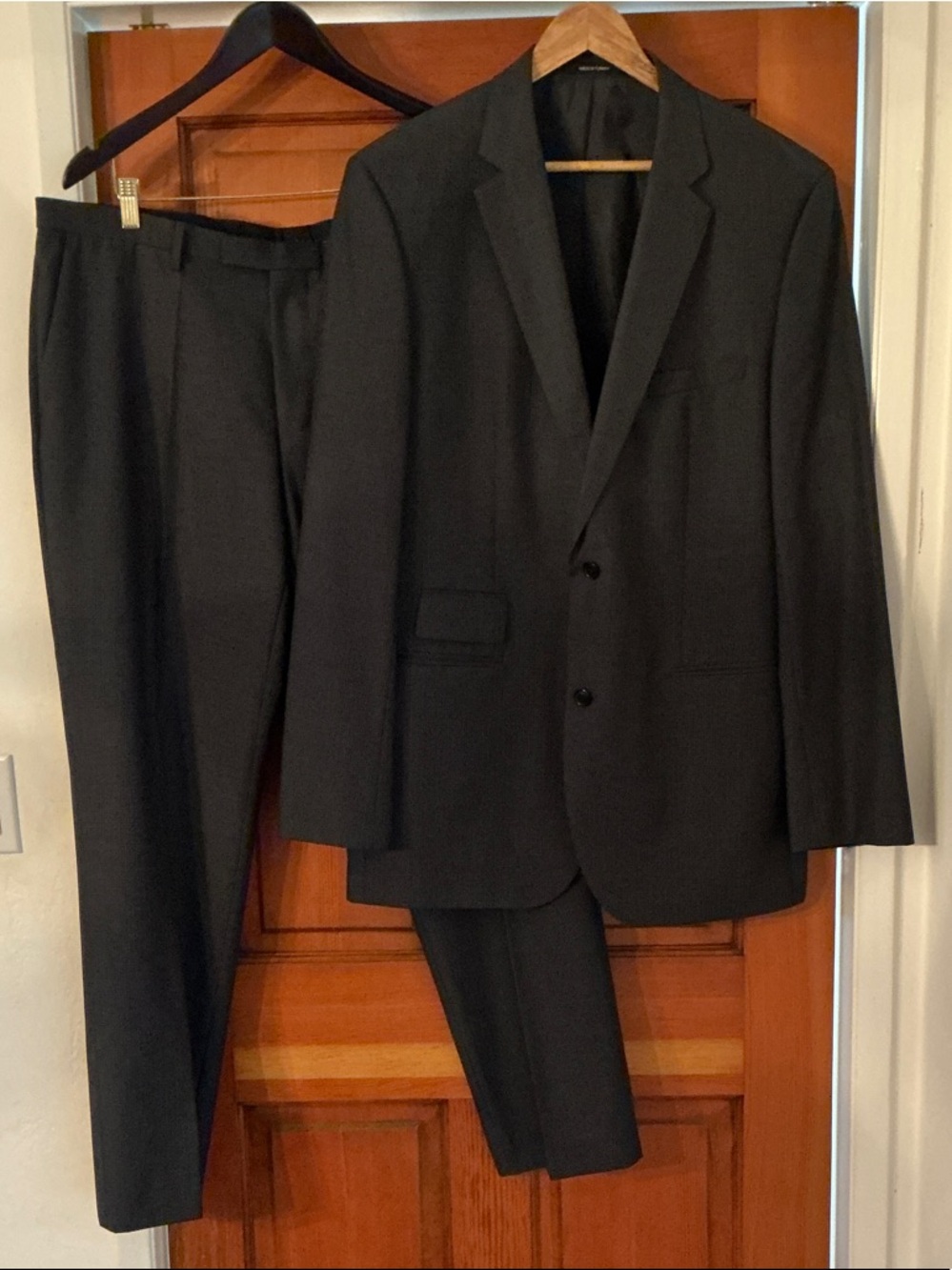 Hugo Boss Classic Dark Charcoal Two-Piece Suit